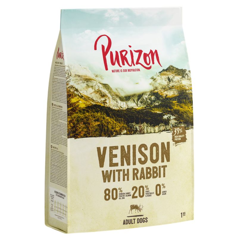 Offre découverte Purizon Adult sans céréales 3 x 1 kg