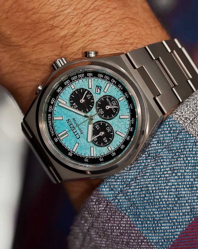Citizen - Automatisch Horloge - Zilverkleurig - Titanium - Saffierglas