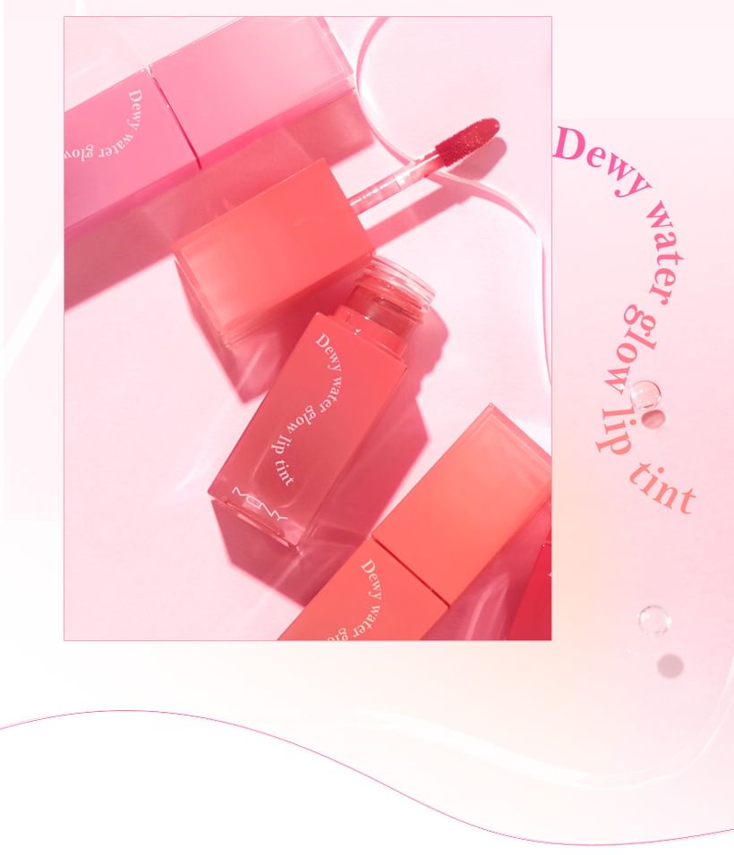 MACQUEEN - Dewy Water Glow Lip Tint - 5 kleuren