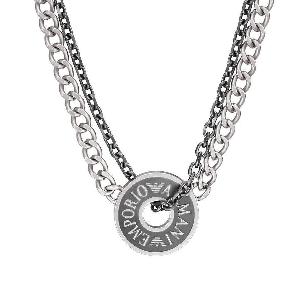 Emporio Armani collier EGS3093040 Trend zilverkleur