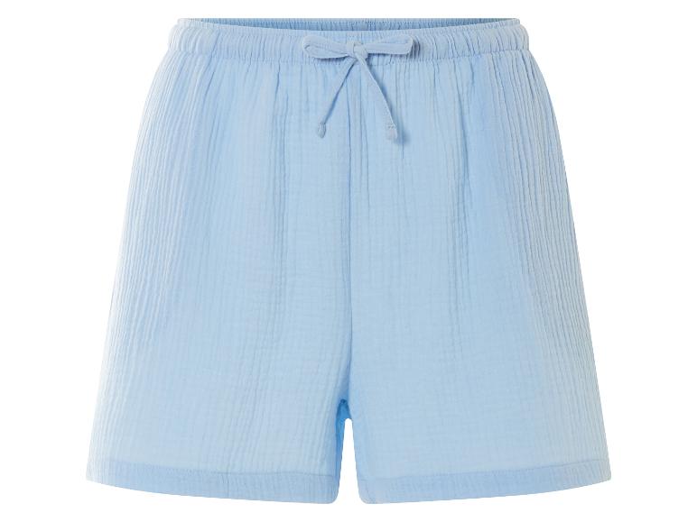 Korte mousseline dames broek