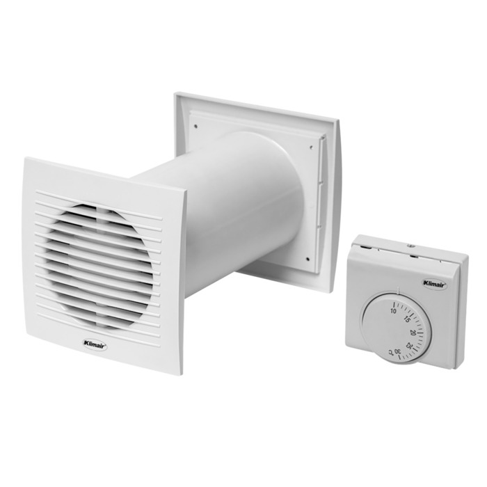 Klimair Heat 103/200 varmefordeler med termostat