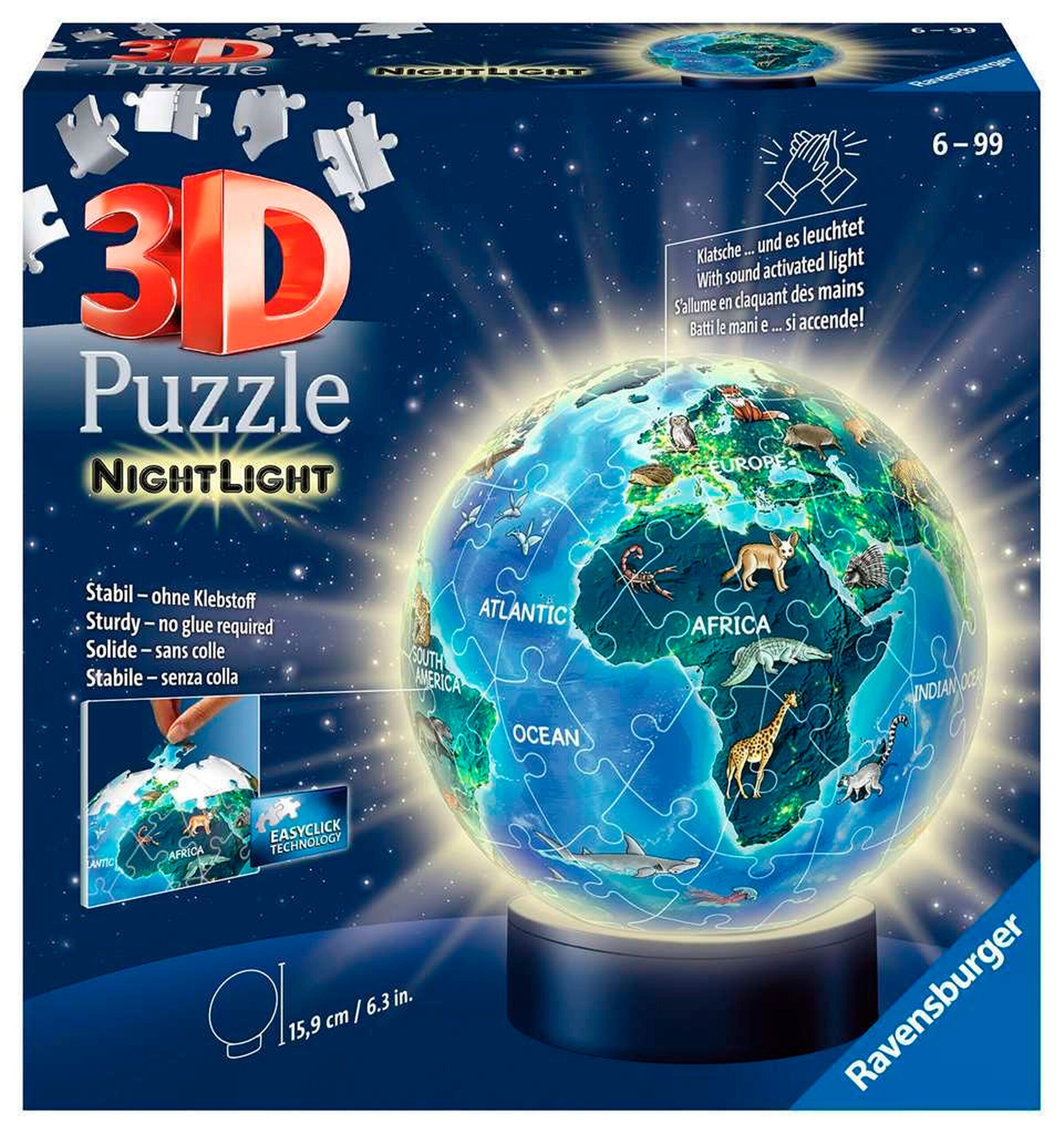 Ravensburger Nachtlicht Erde bei Nacht