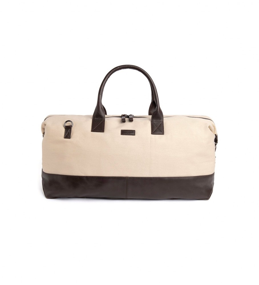 Mala de viagem Hackett Oxford bege