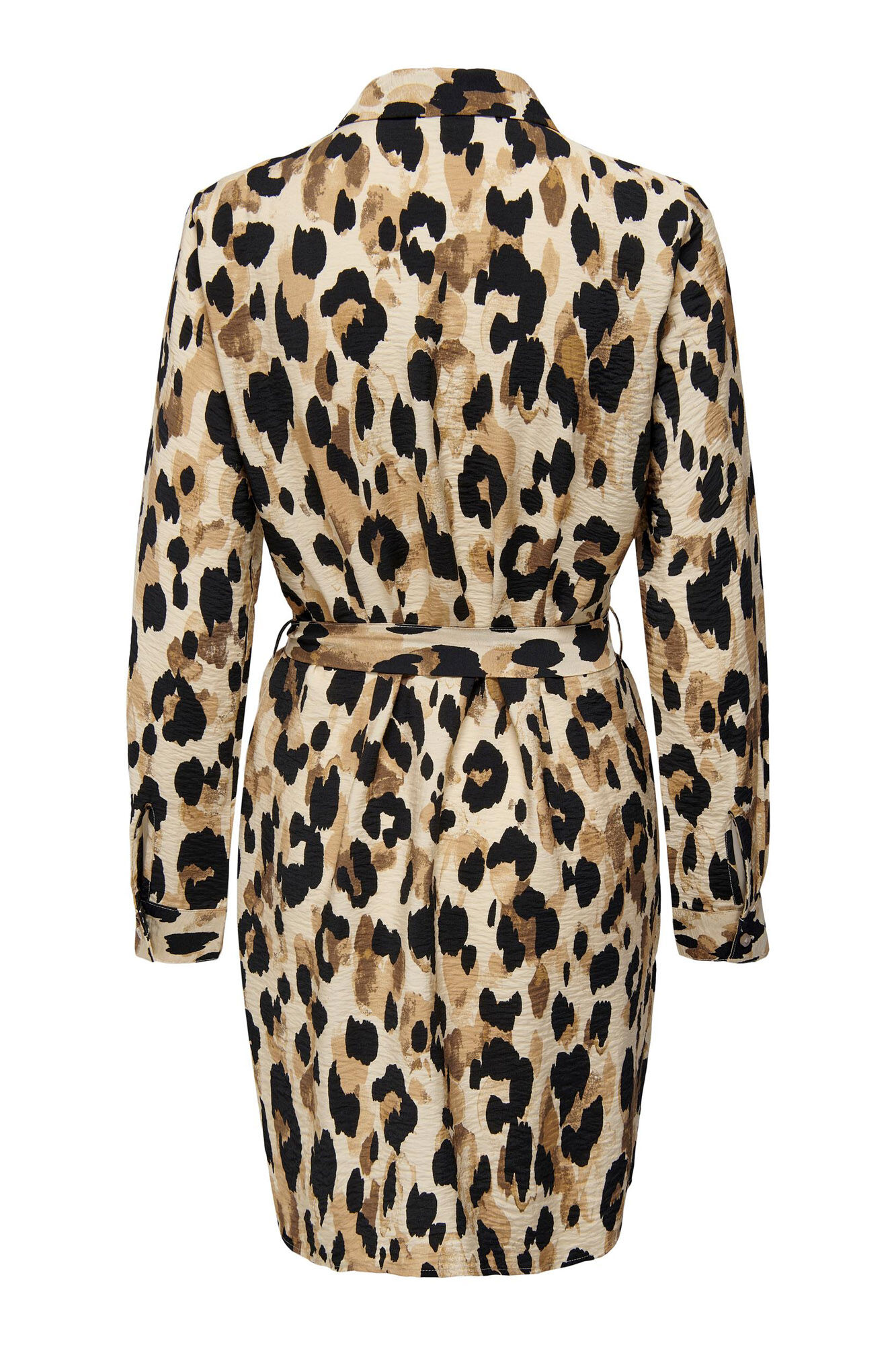 Vestido curto estilo camisa