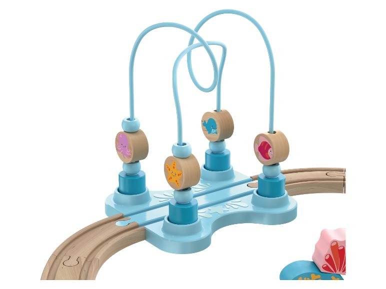 Houten treinset