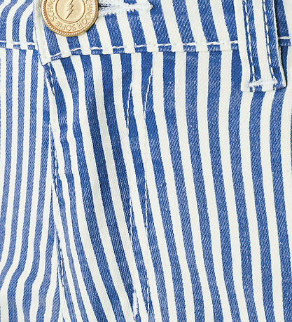 Sofie Schnoor Mädchen Jeans - Gestreift - Blue