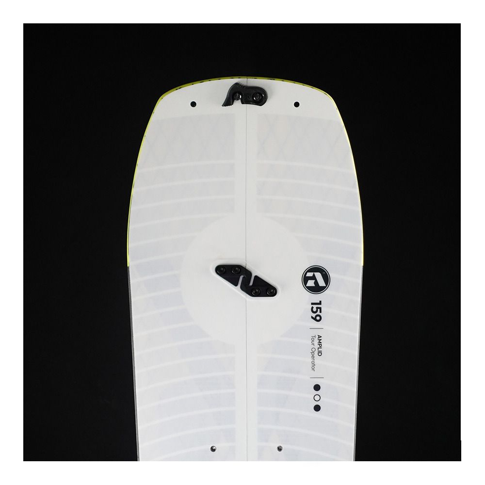 Amplid TOUR OPERATOR - Snowboard freeride black/yellow/white
