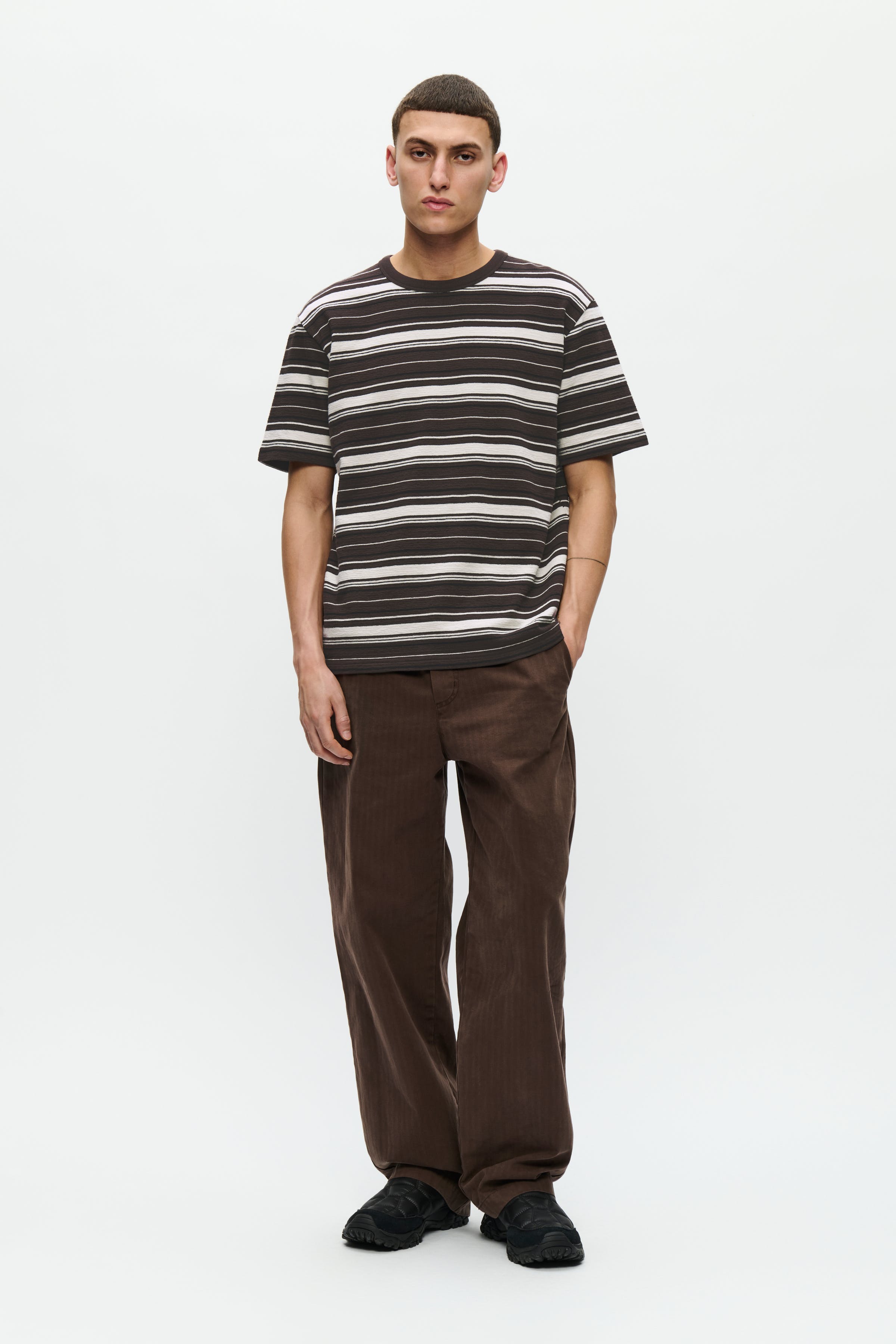 DOUBLE A BY W.W. MEN WWEaston T-shirt