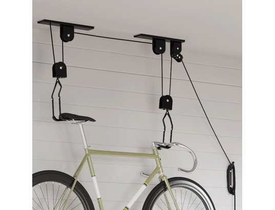 VIDAXL - Palans à vélo avec support de plafond 2 pcs 20 kg