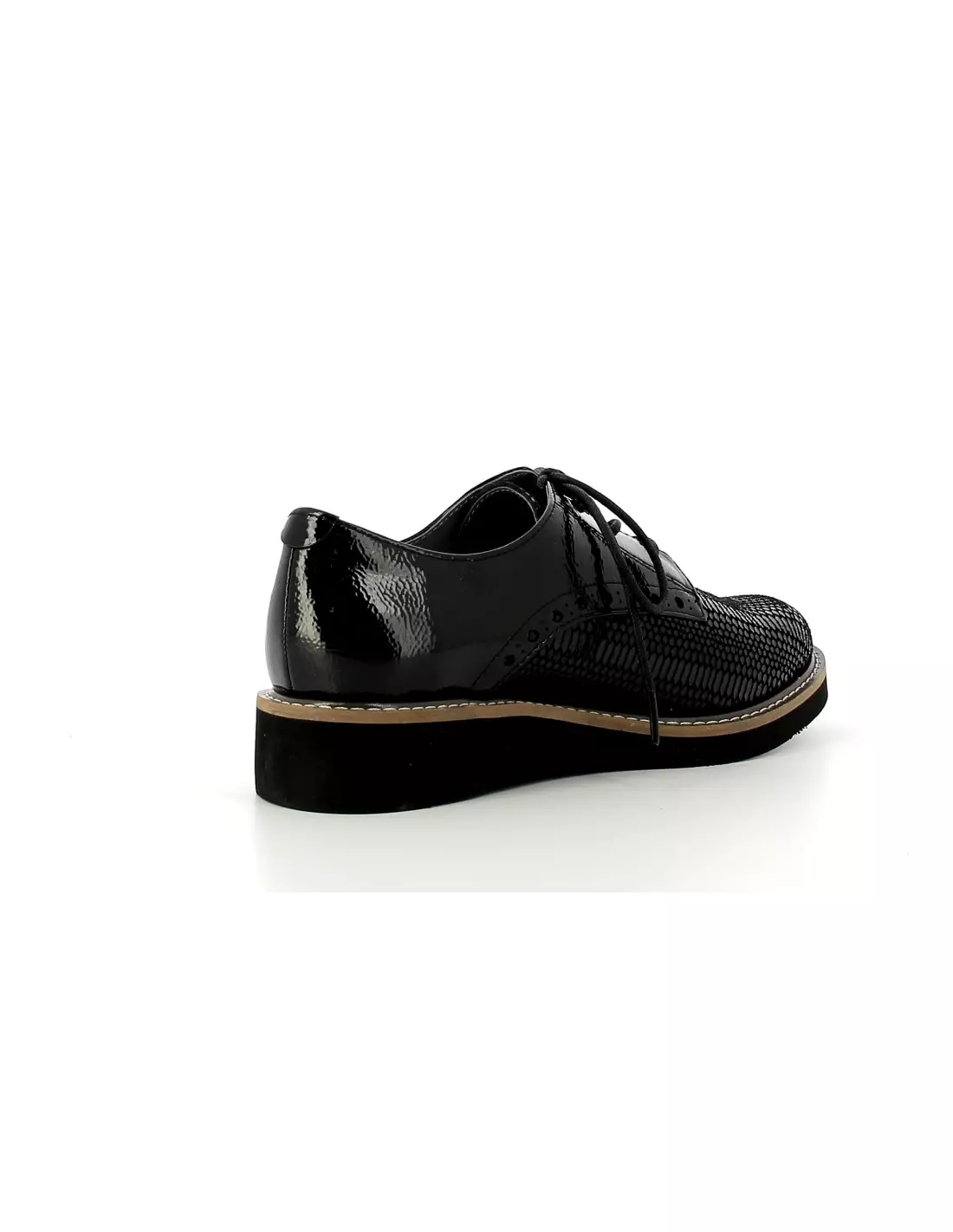 FUGITIVE CHAMOI - Derbies, richelieus & trotteurs vipernoir