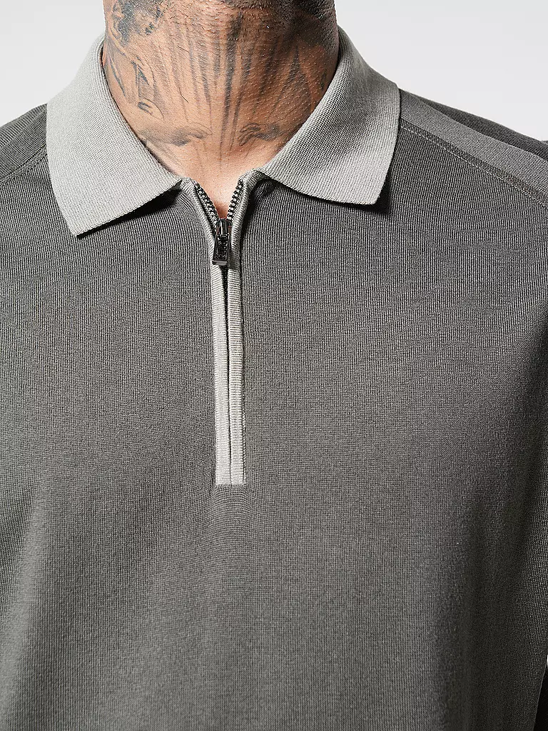 EMPORIO ARMANI Poloshirt grau