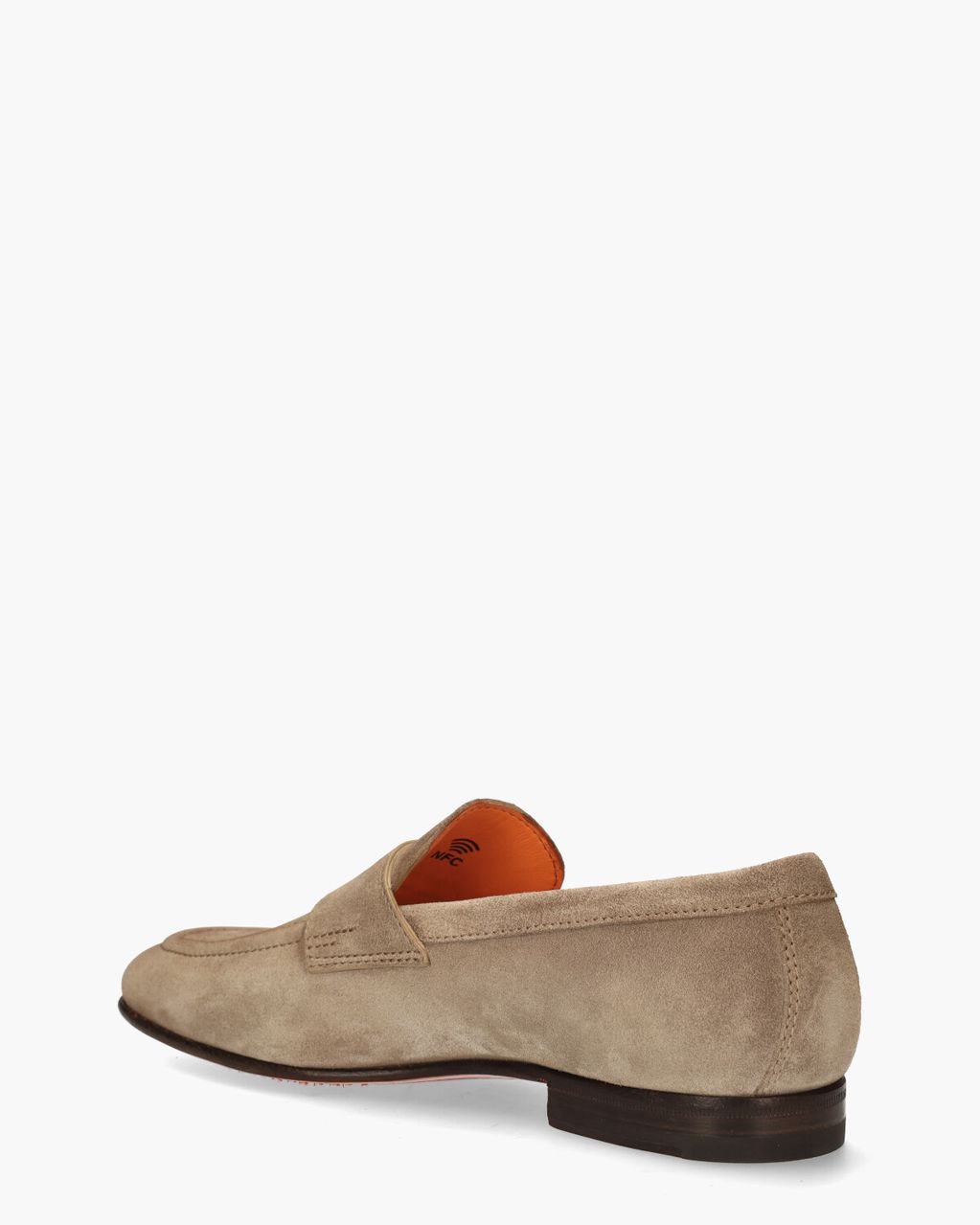 Santoni 18104 Taupe Herenloafers