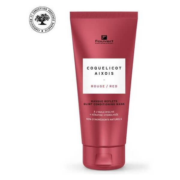 Masque pigmenté reflet rouge Coquelicot Aixois Fauvert Professionnel 200ML