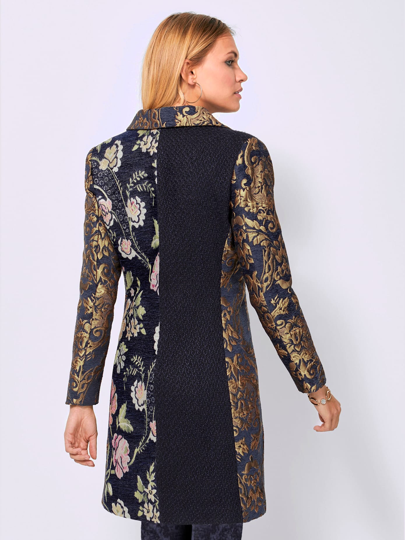Blazer long coupe longue