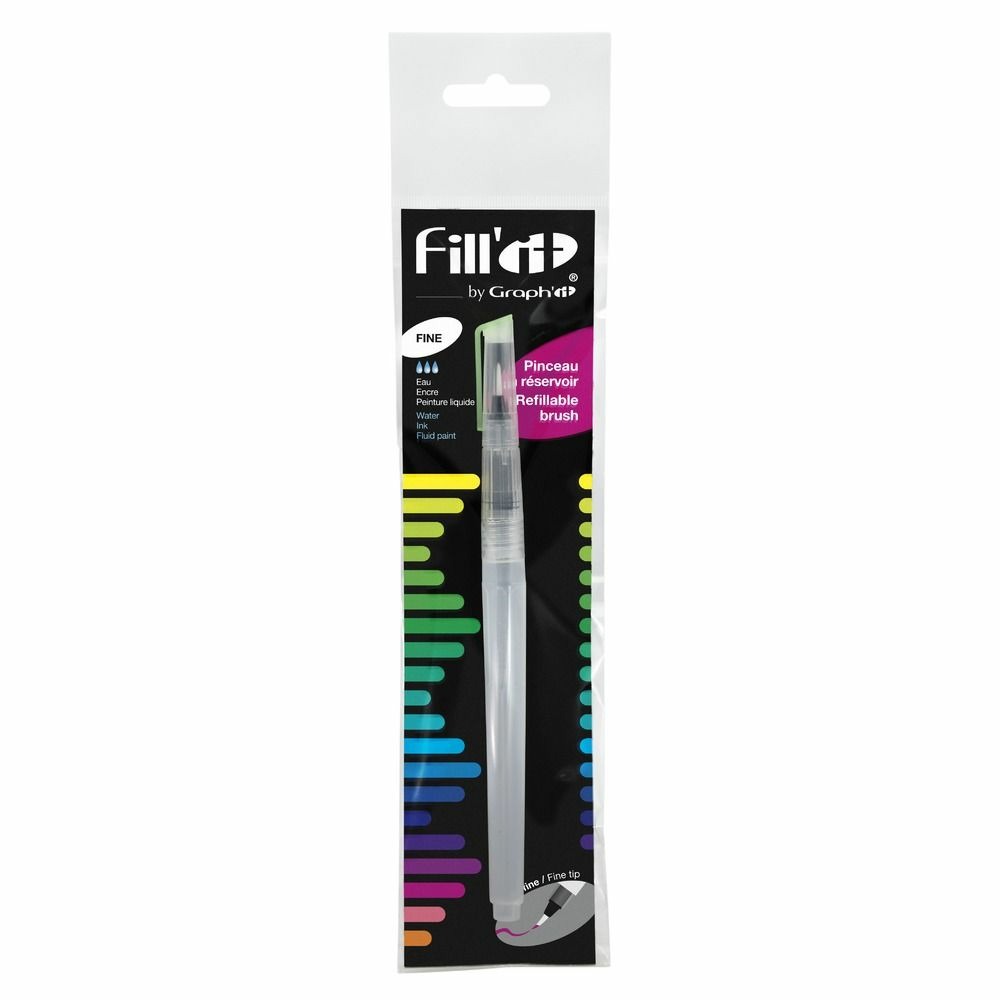 Pinceau réservoir à pointe fine fill'it - 8 ml