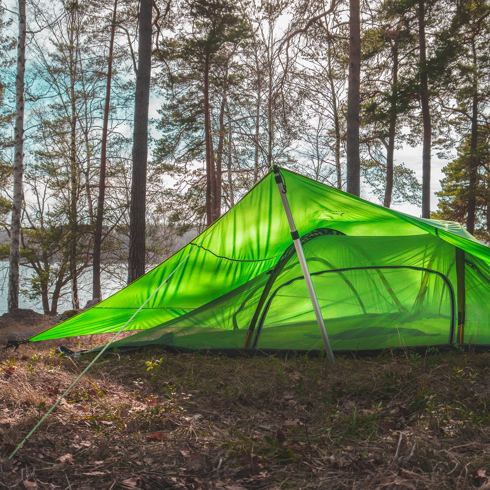 TENTSILE Baumzelt Stingray 3.0 Trekking 2-3 Personen Biwak Flug Zelt Hänge Matte Farbe: Camouflage