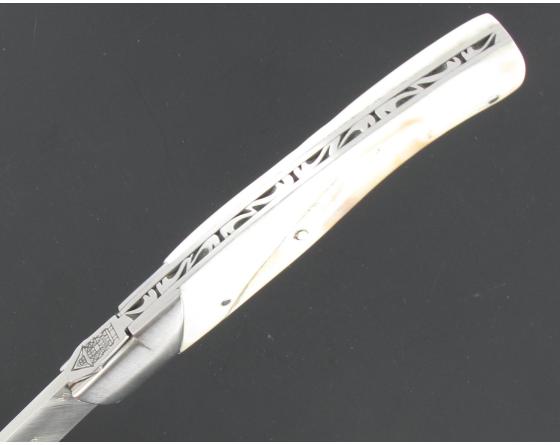 Le Thiers Pirou - 1 mitre -Manche Phacochère Couteau de poche Le Thiers par Goyon Chazeau
