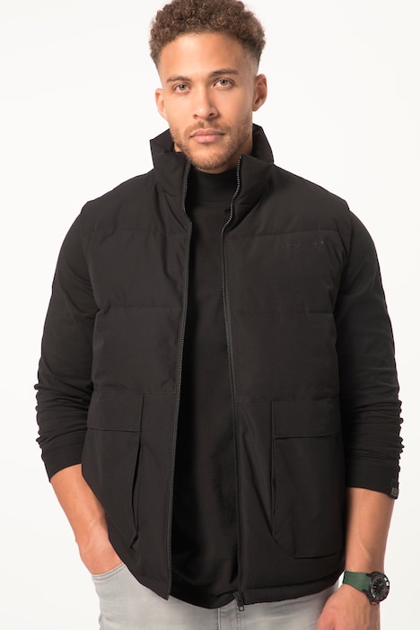 STHUGE Steppweste, Outdoor, Stehkragen, Zipper, bis 8 XL