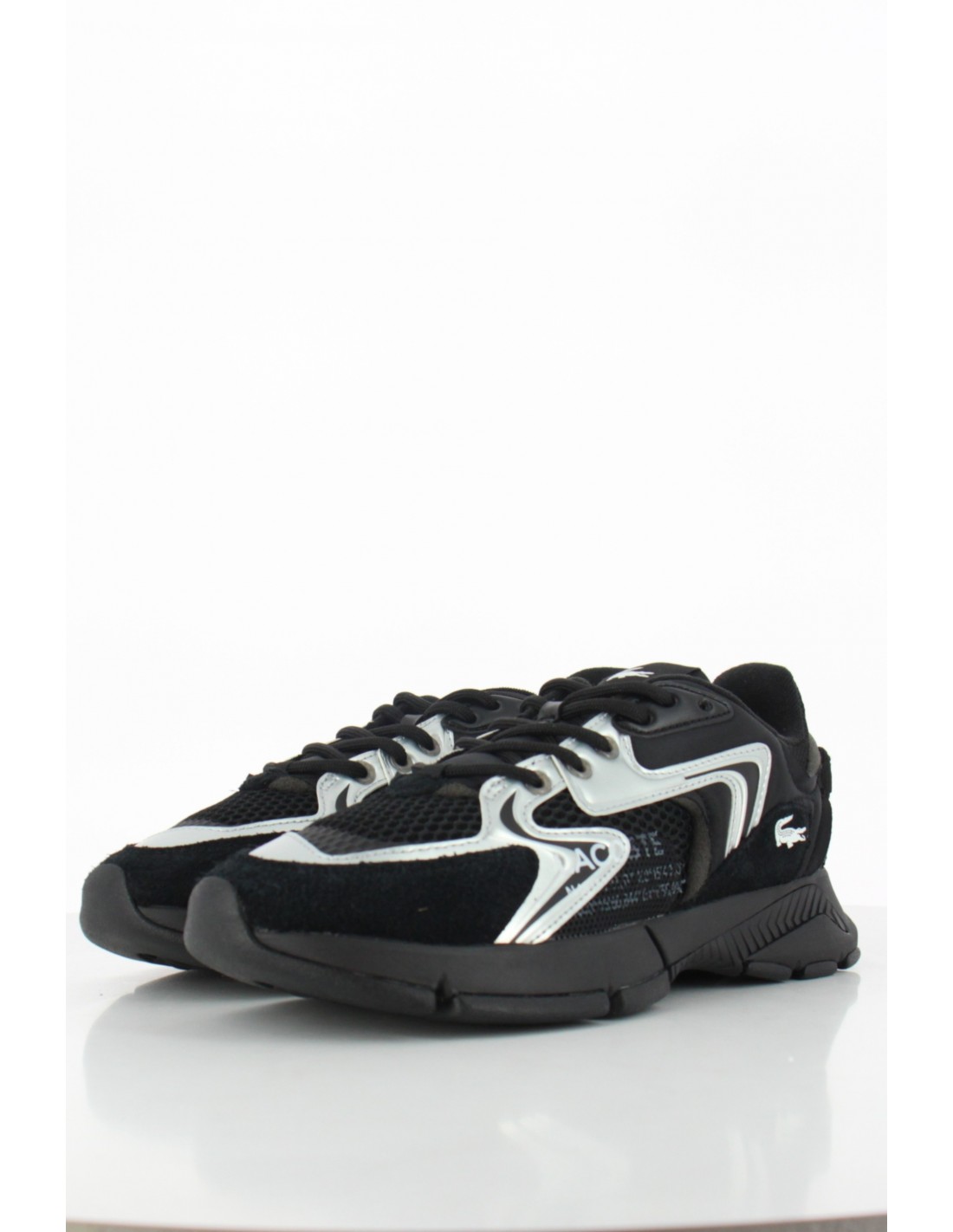 lacoste Sneakers Homme L003 Neo 124 6 SMA Noir/Blanc