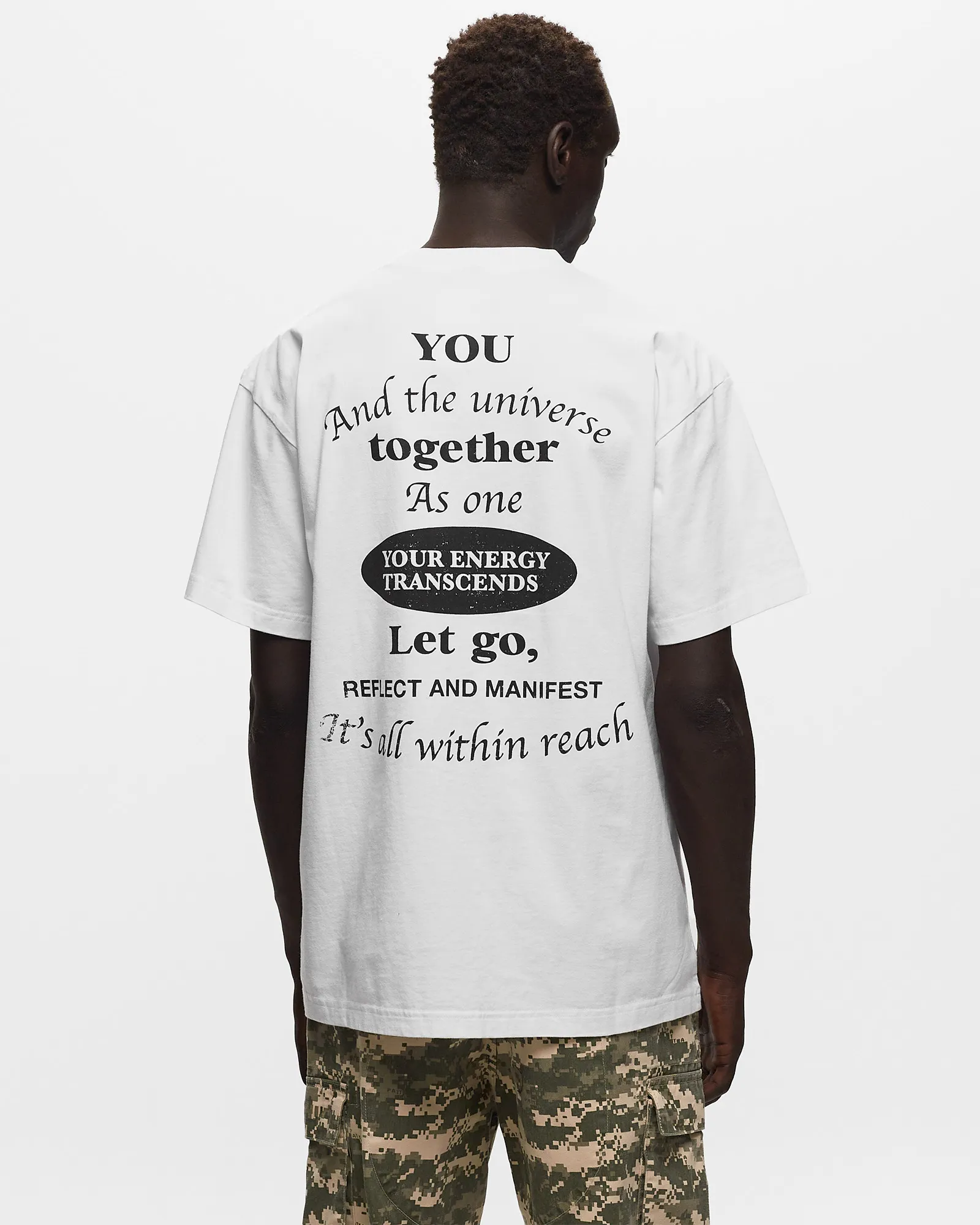 PATTA REFLECT AND MANIFEST WASHED TEE