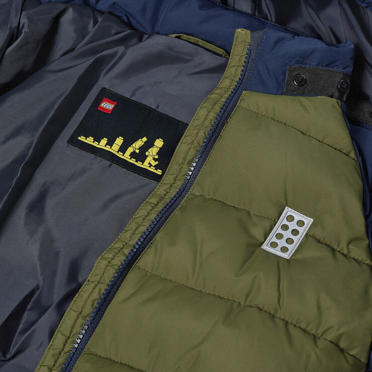LEGO kidswear-LEGO børnetøj LWJIPE 704 - JACKET Dark khaki