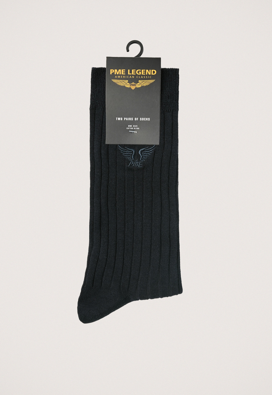 PME Legend 2-pack geribde sokken