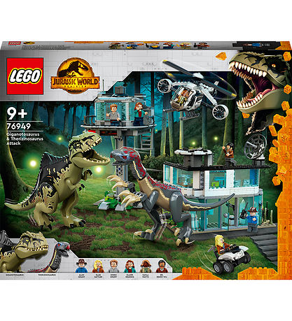 LEGO? Jurassic WoRød - Giganotosaurus og Therizinosaurus angripe