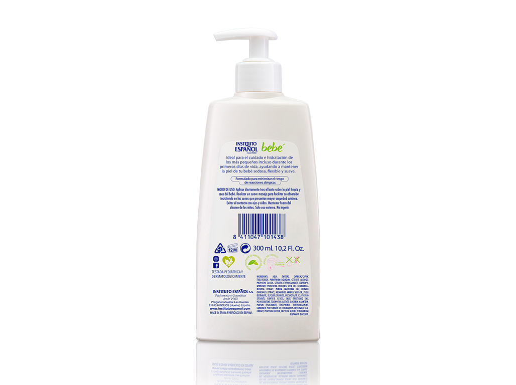 CREME HIDRATANTE INSTITUTO ESPAÑOL BEBÉ 300 ML