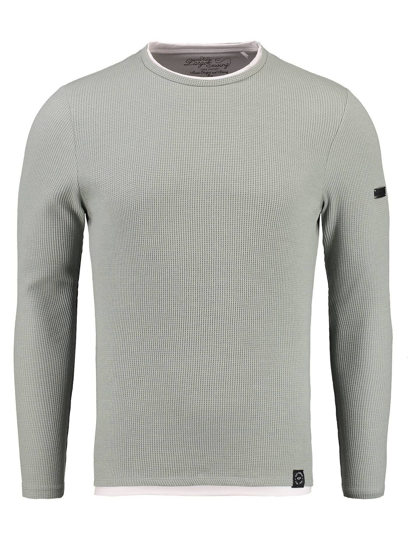Key Largo| Herren Longsleeve MSW STEFANO ROUND