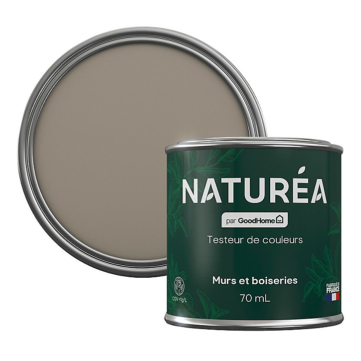 Peinture testeur de couleur Naturéa par GoodHome avoine sauvage velours 70 ml
