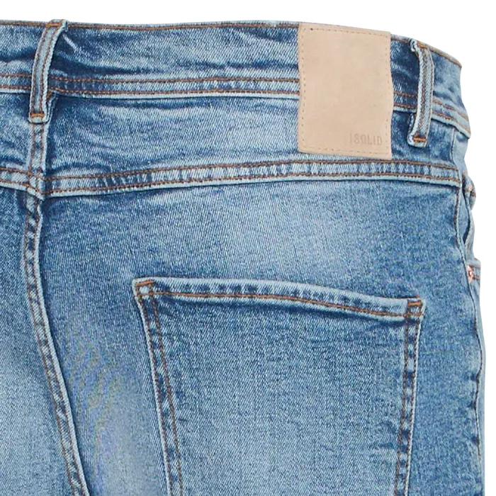 Solid Ryan Denim Short Heren