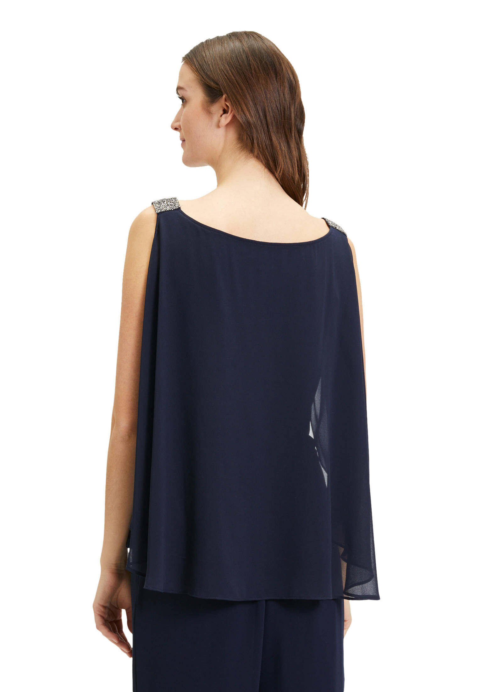 Vera Mont| Damen Chiffonbluse schulterfrei