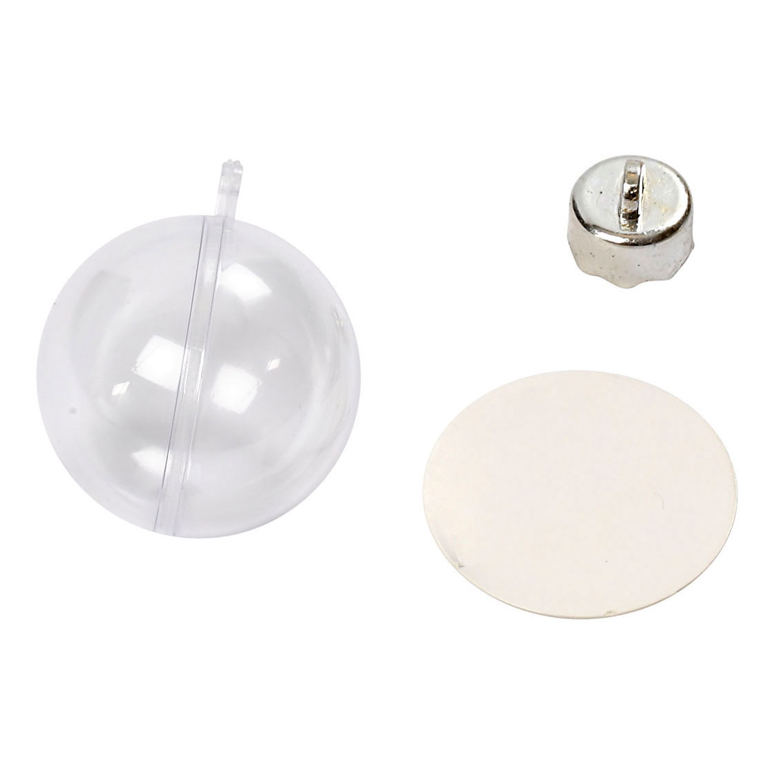 Deco Ballen Transparant 5cm, 10st.