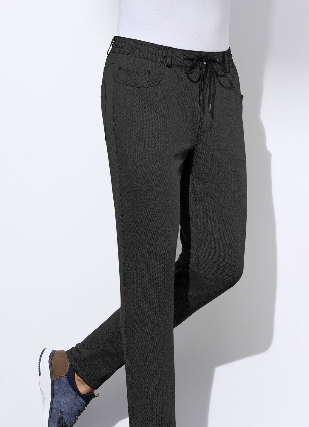 Superstretch-Hose mit Gummibund in 3 Farben