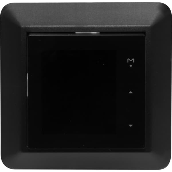 Namron Zigbee Touch Termostat 16A Sort