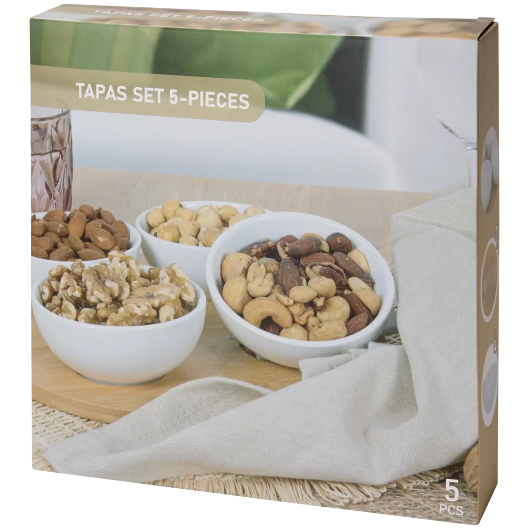 Tapas-set 5-delig | diverse varianten