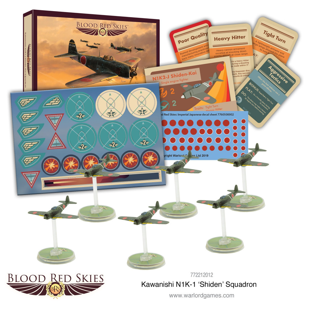 Blood Red Skies - Japanese Kawanishi N1K-1 'Shiden' Squadron