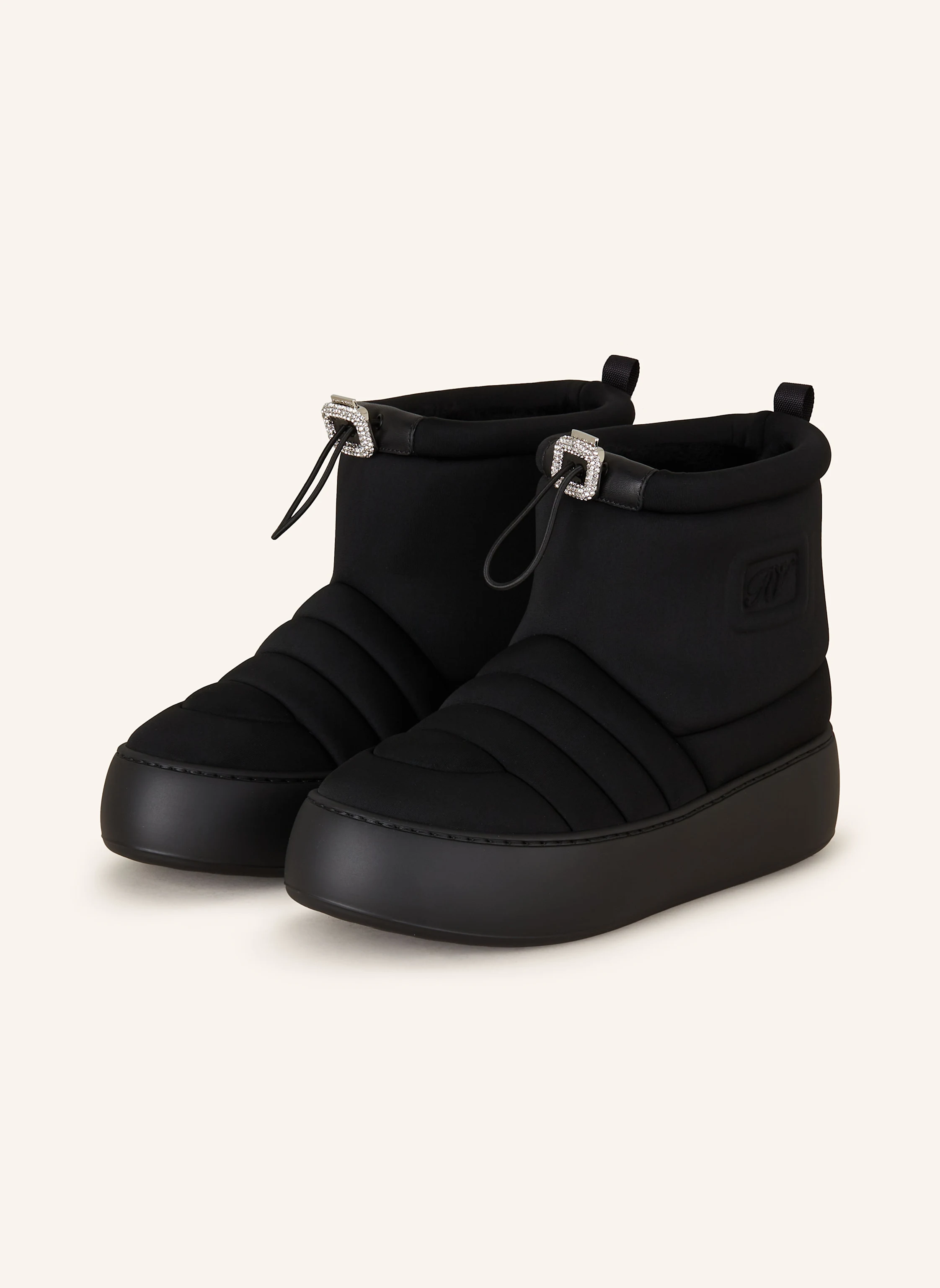 Roger Vivier Boots VIV mit Schmucksteinen