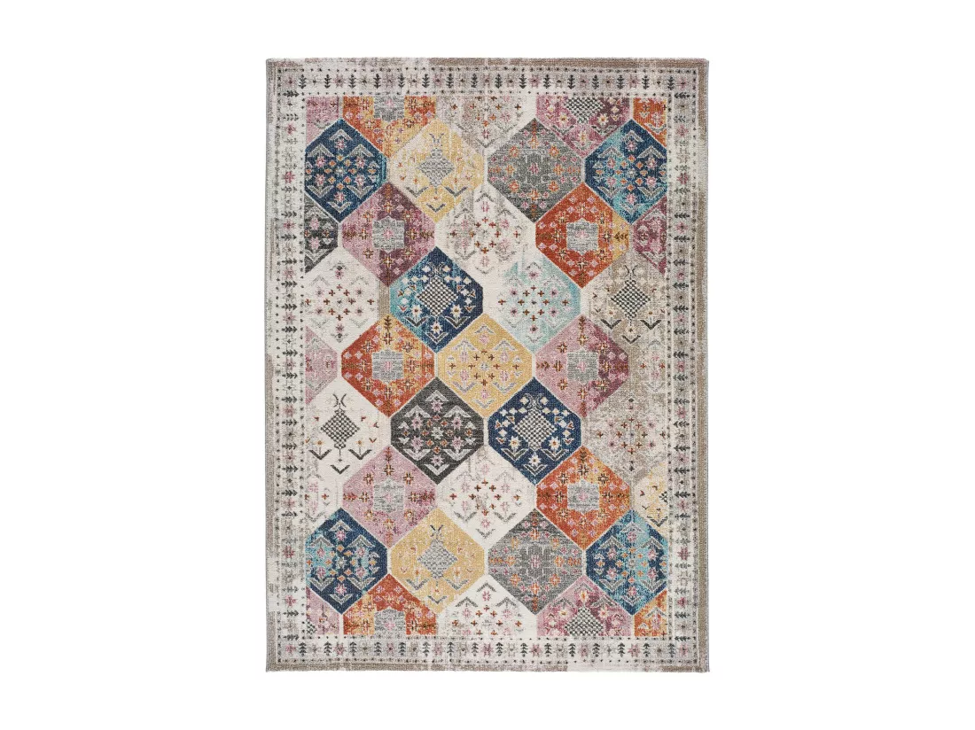 Tapis intérieur - ethnique - multicolore - 200 x 290 cm - MIRVA