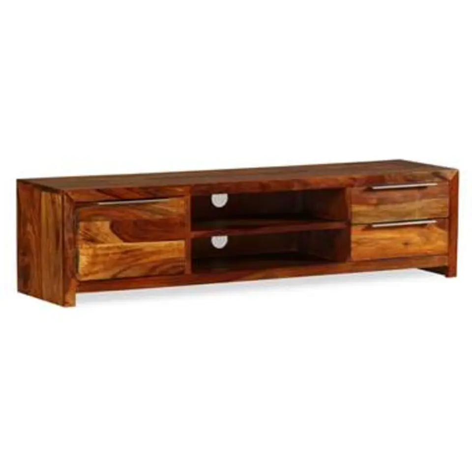 vidaXL - Tv-meubel - Bruin - Hout