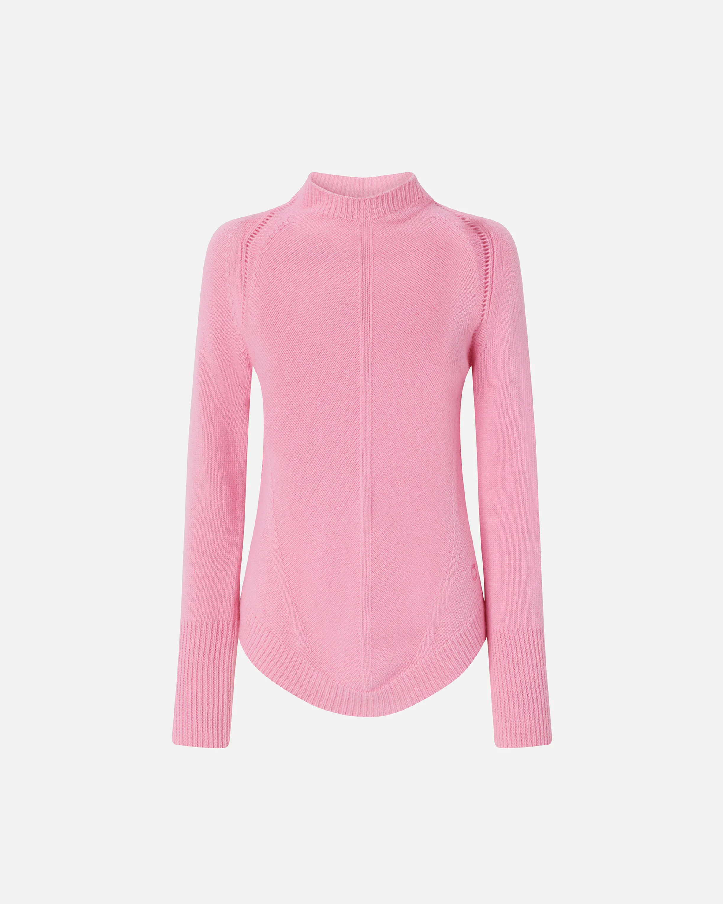 Pull à col montant | Rose