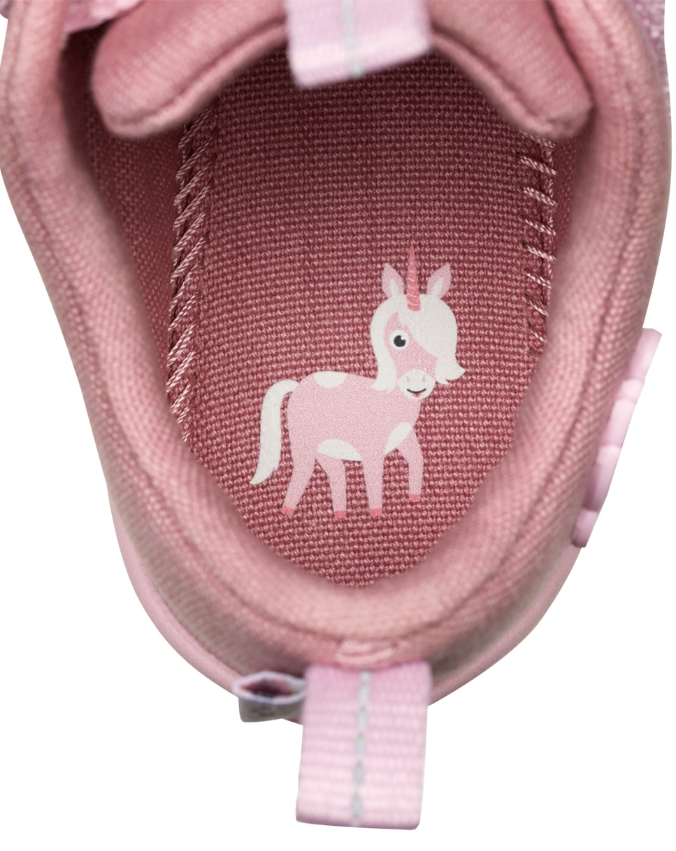 Klett-Halbschuhe LUCKY UNICORN in pink