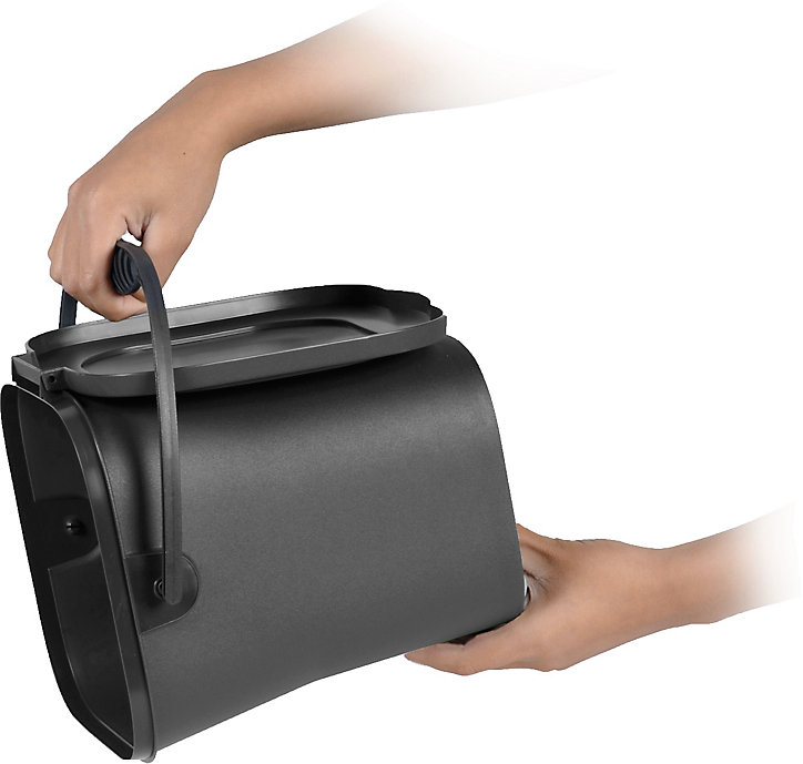 Seau compost EDA gris 6L