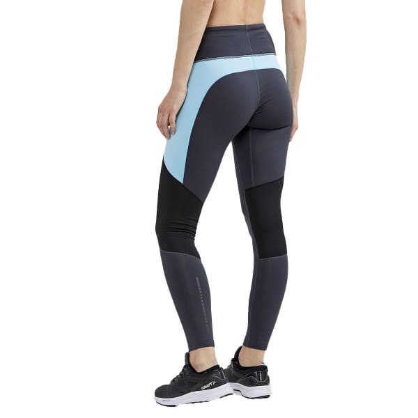 Collant running CRAFT ADV ESSENCE WARM TIGHTS W ASPHALT/AREA