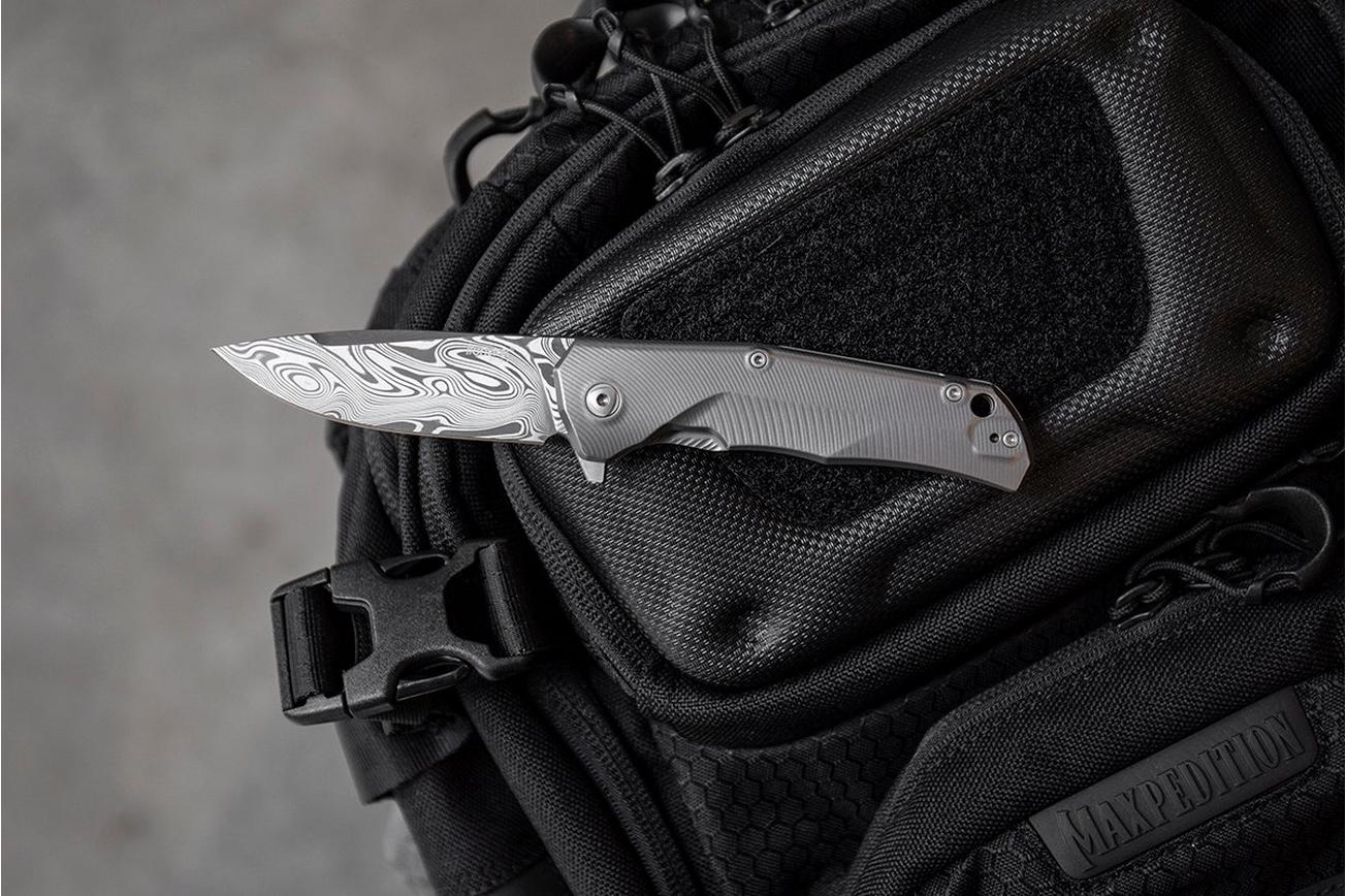 LionSteel TRE DT GY Titanium, Thor damast