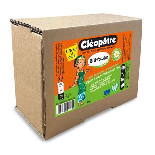 Cléopâtre BIOPulverkleber-Konzentrat mit Shaker