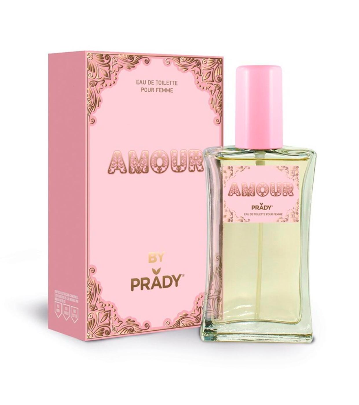 Prady - Eau de toilette para mulheres 90ml - Amour
