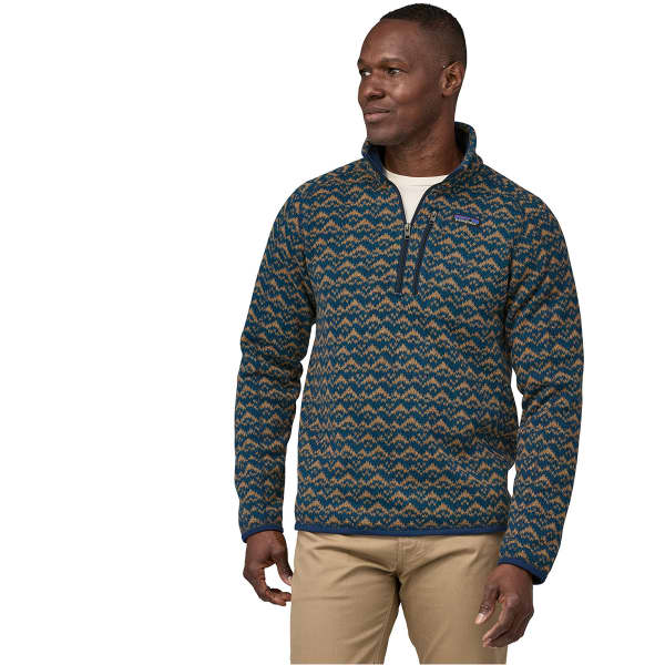 Sweat polaire PATAGONIA M'S BETTER SWEATER 1/4 ZIP MOUNTAIN PEAK/NEW NAVY