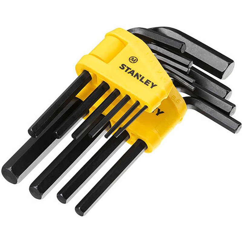 Clés hexagonales Stanley 1,5 à 10 mm - Jeu de 10